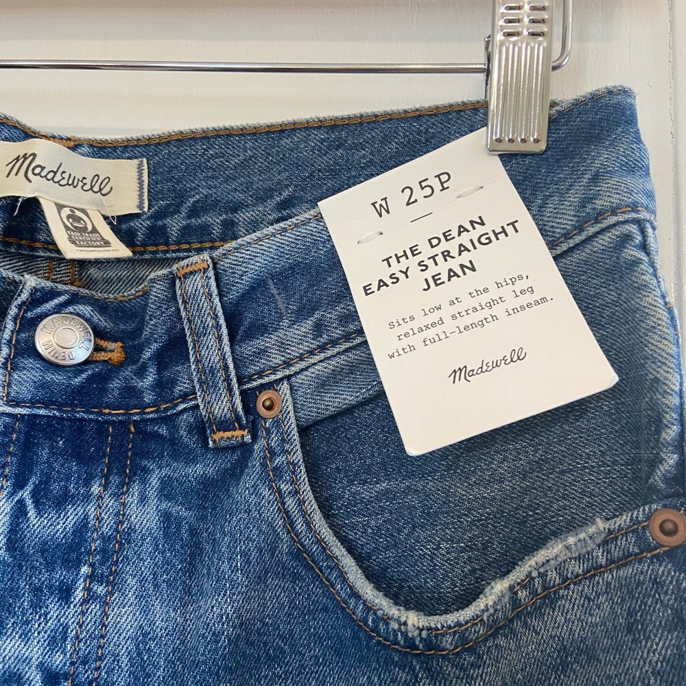 Madewell Dean Easy Straight jeans - Picture 4 of 5